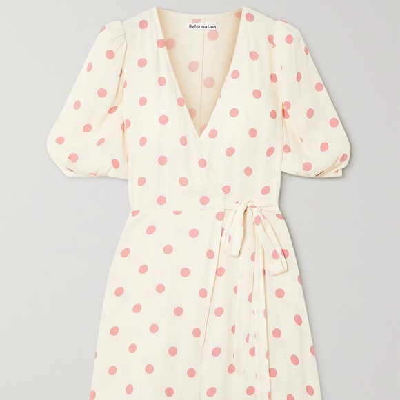 Reformation Olince Wrap Dress - Picture 2 of 6